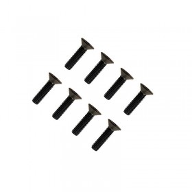 FTX Flat Head Hex Screw M4x16mm (8pc)